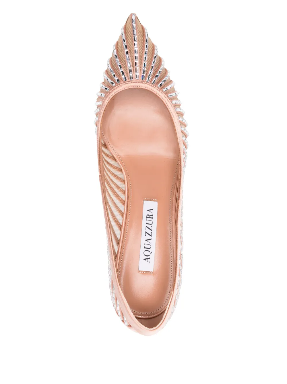 Aquazzura 65 mm Passions pumps Beige