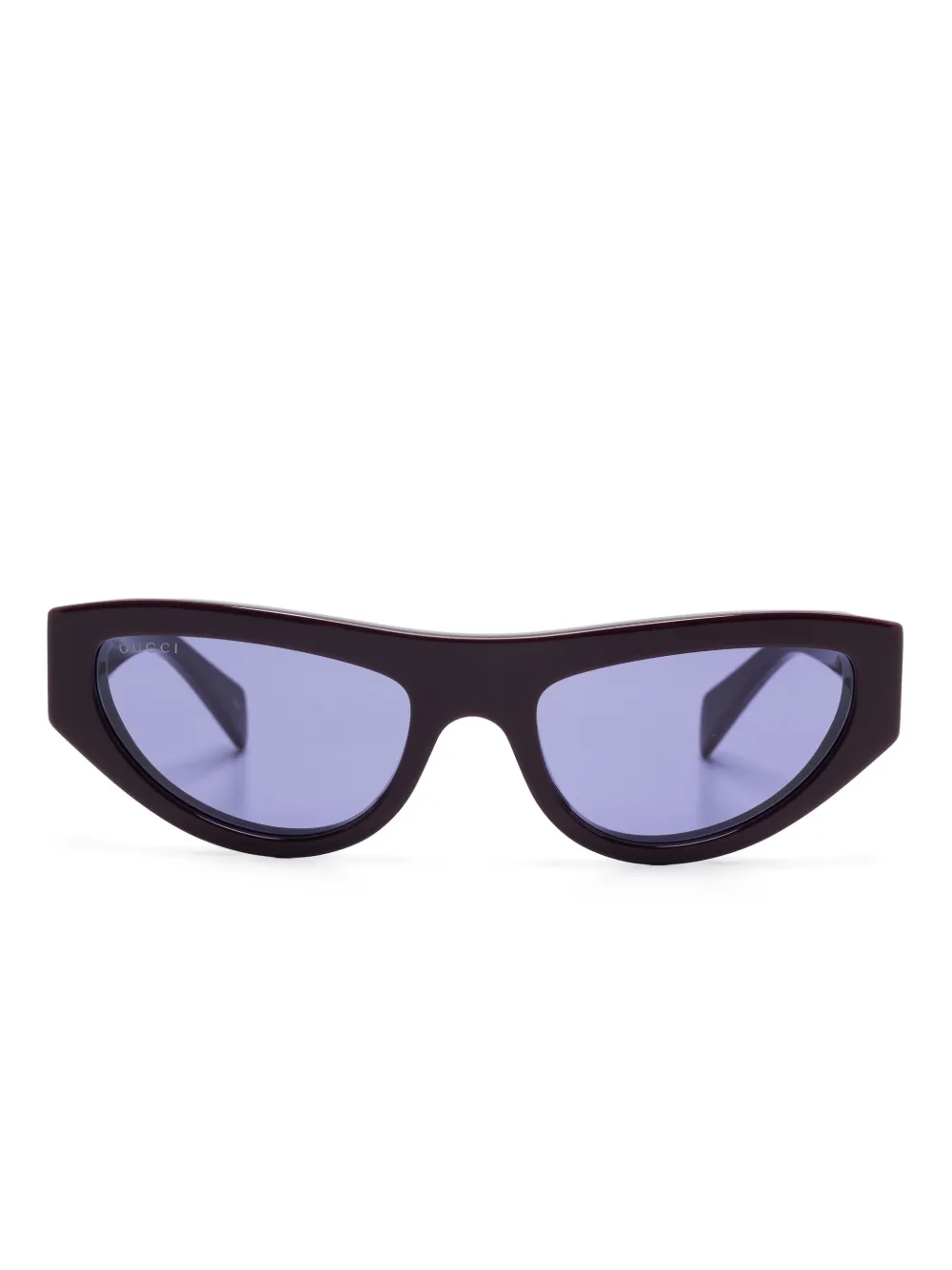 Gucci Eyewear Zonnebril met cat-eye montuur Paars