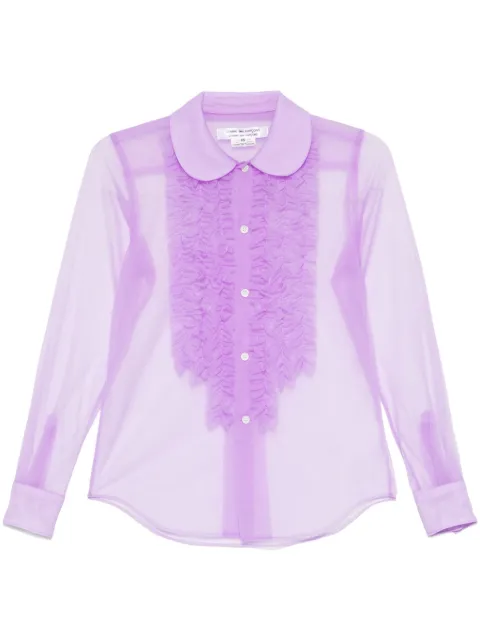 Comme Des Garçons Comme Des Garçons ruffled shirt