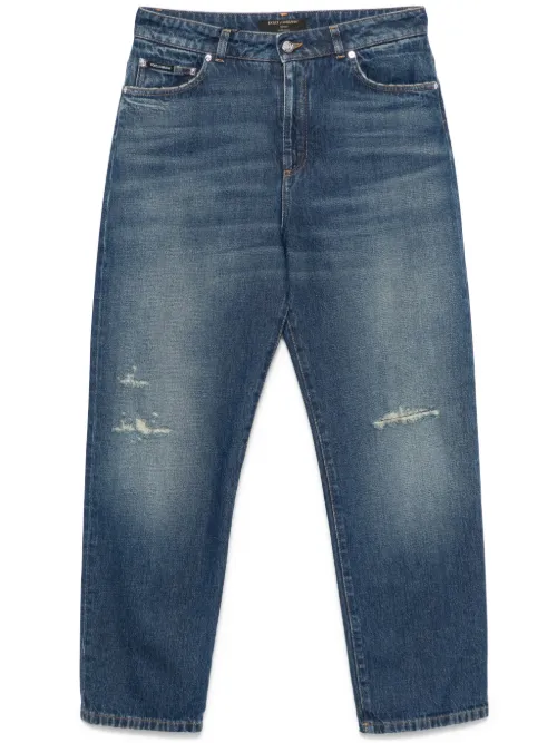 Jean à effet usé - Dolce & Gabbana - Modalova