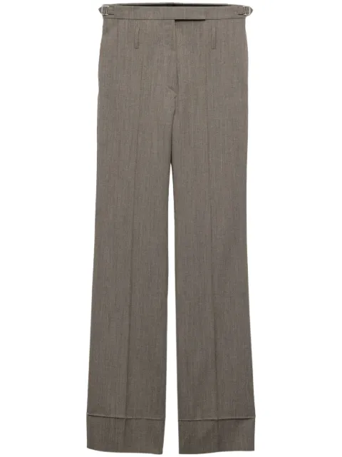 Prada belted trousers