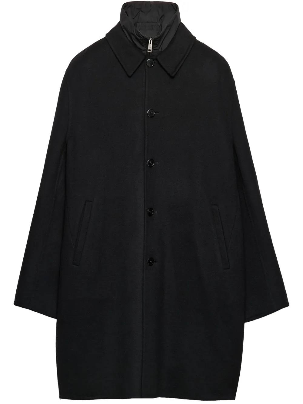 Prada Kasjmier jas Zwart