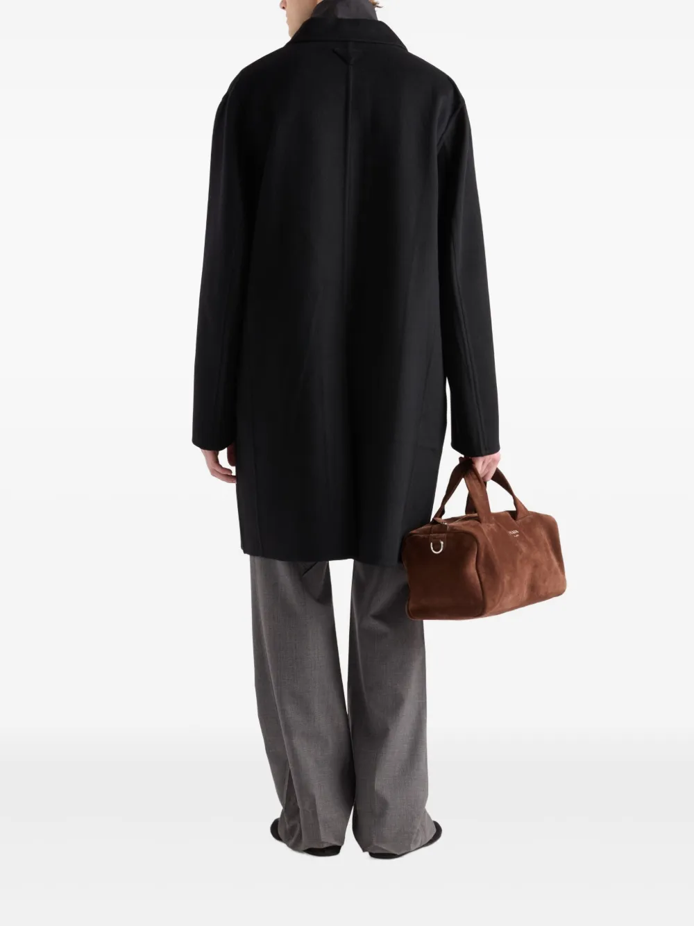 Prada Kasjmier jas Zwart