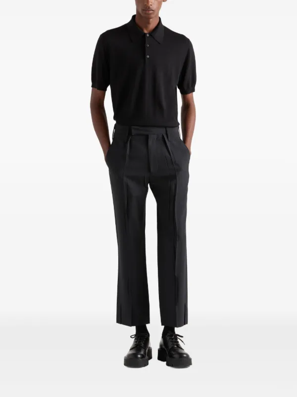PRADA ニットポロシャツ 楽天市場】プラダ PRADA ニットポロシャツ ポロシャツ 衣料品