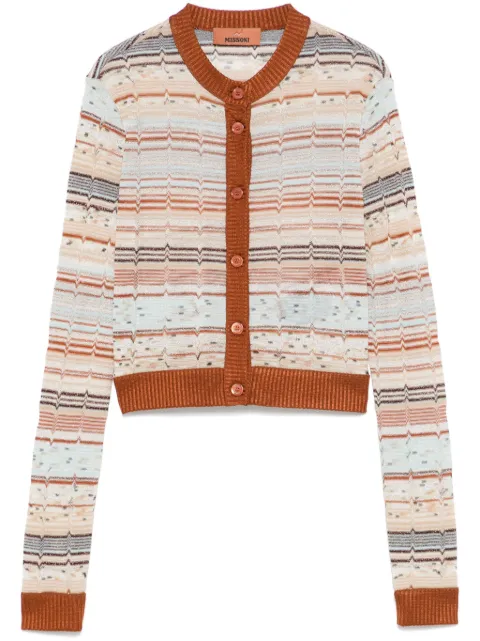 Missoni lurex-detail cardigan
