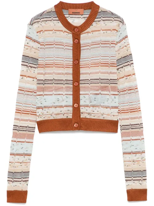 Cardigan à détails métallisés - Missoni - Modalova