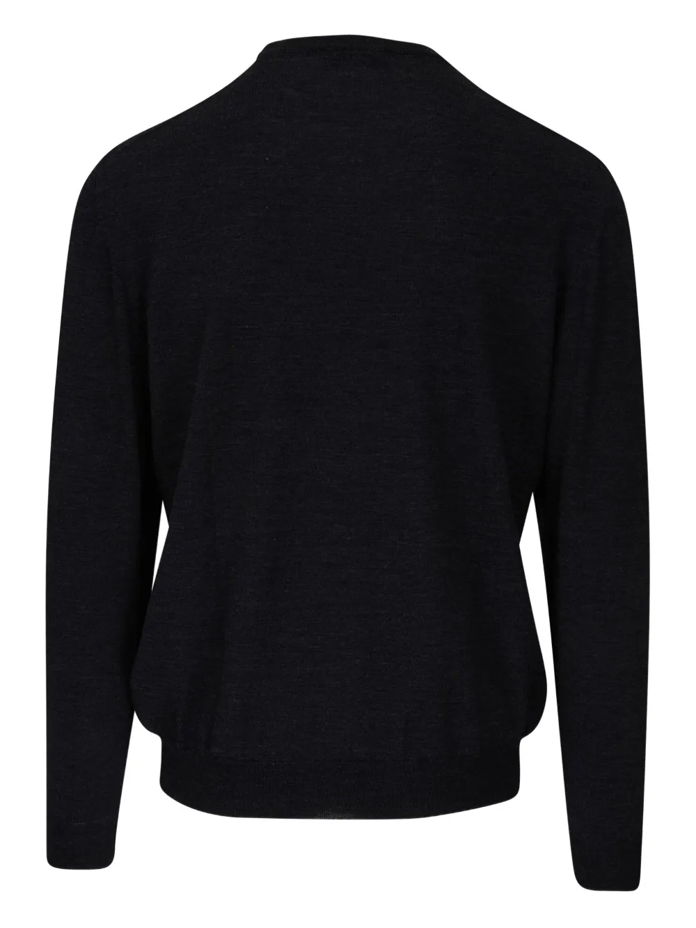 Fedeli Sweater met ronde hals Zwart