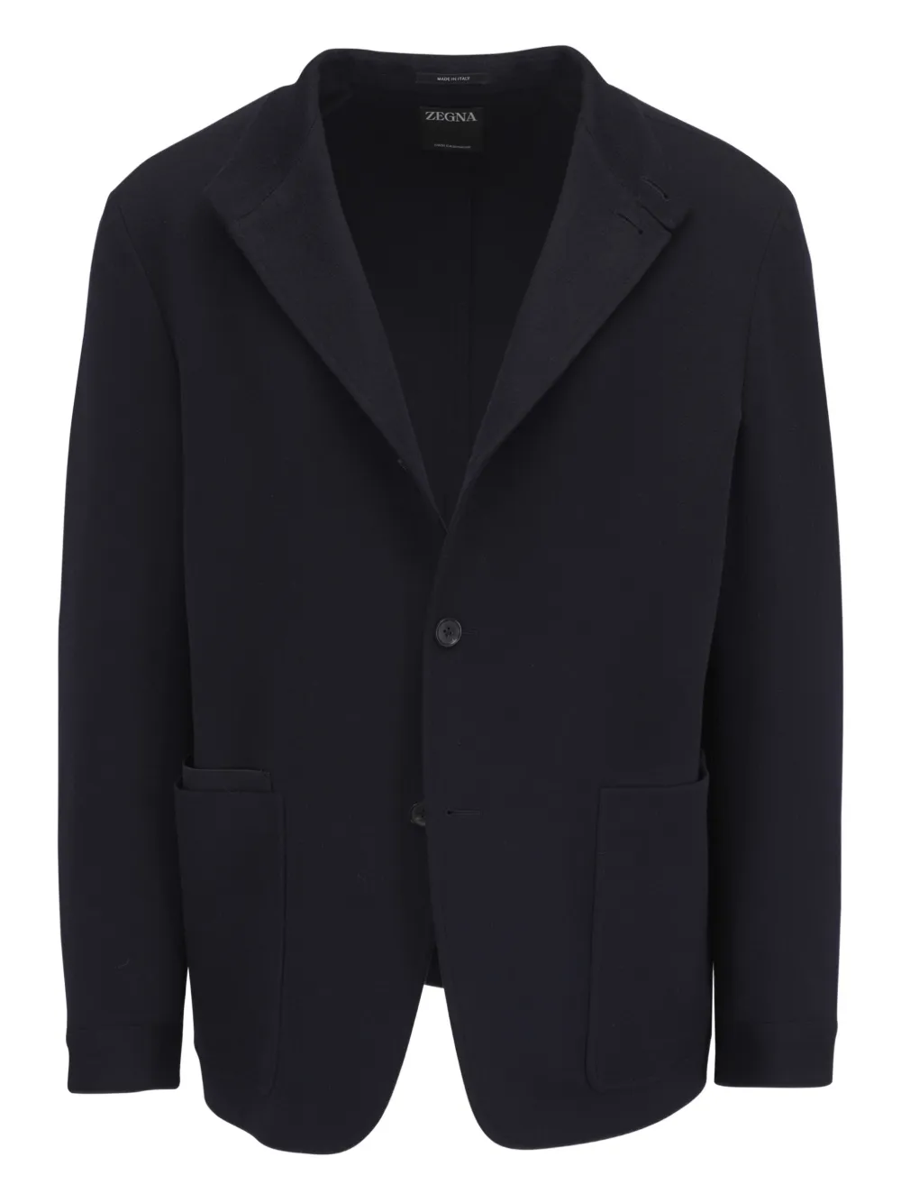 Zegna Kasjmier blazer Blauw