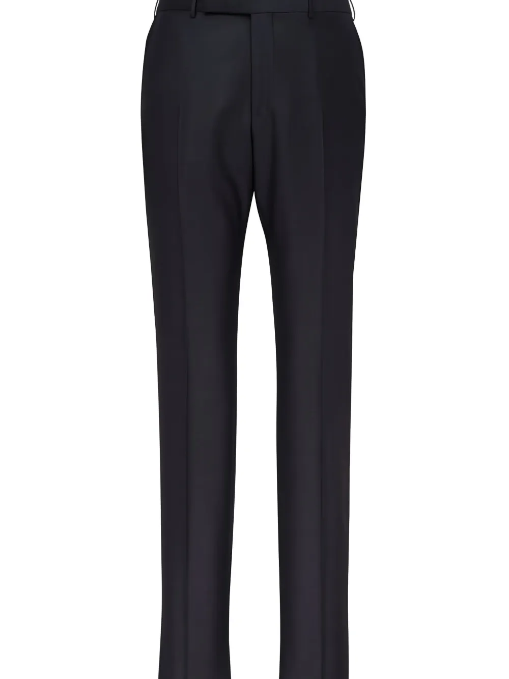 Zegna flat-front wool trousers - Grijs