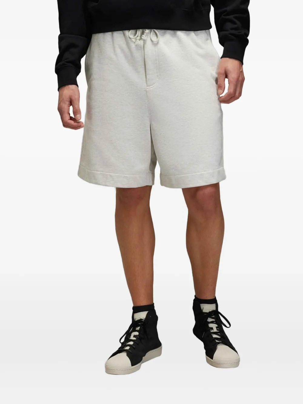 adidas drawstring shorts - Grijs