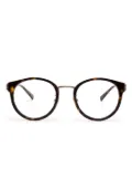 Gucci Eyewear round-frame glasses - Brown