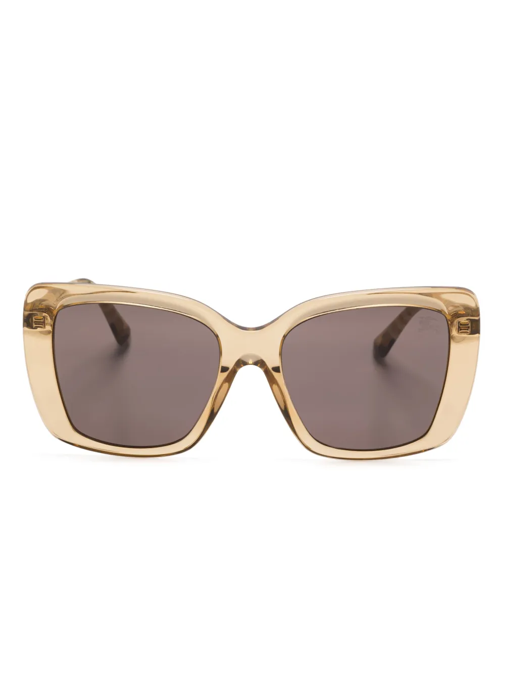 Burberry Eyewear Zonnebril met vierkant montuur Beige