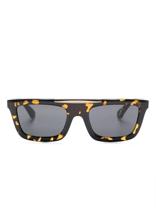 Lunettes de soleil à monture rectangulaire - Burberry Eyewear - Modalova