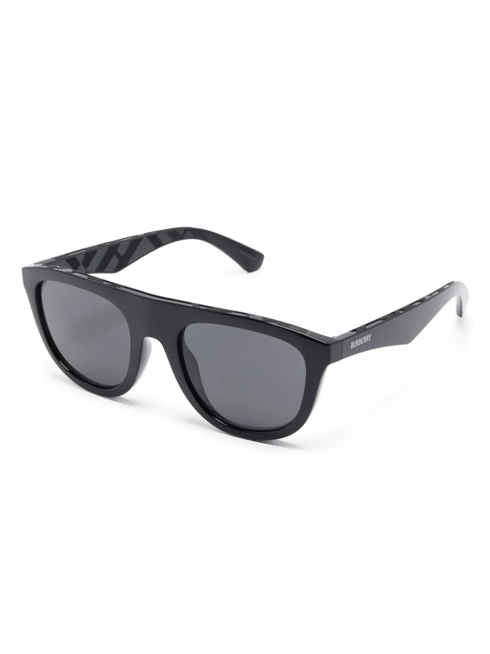 Burberry Eyewear Zonnebril met vierkant montuur Zwart