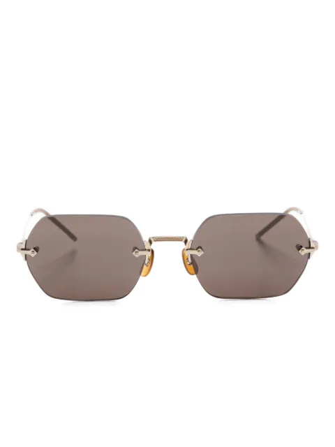 Oliver Peoples TK-13 Sonnenbrille mit geometrischen Gestell