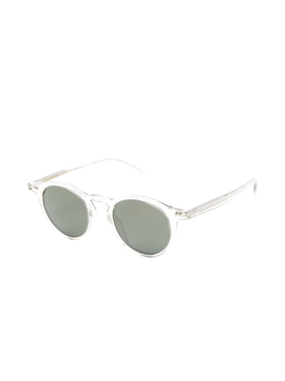 Oliver Peoples Op-13 zonnebril met rond montuur Zilver