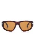 Persol geometric-frame sunglasses - Brown