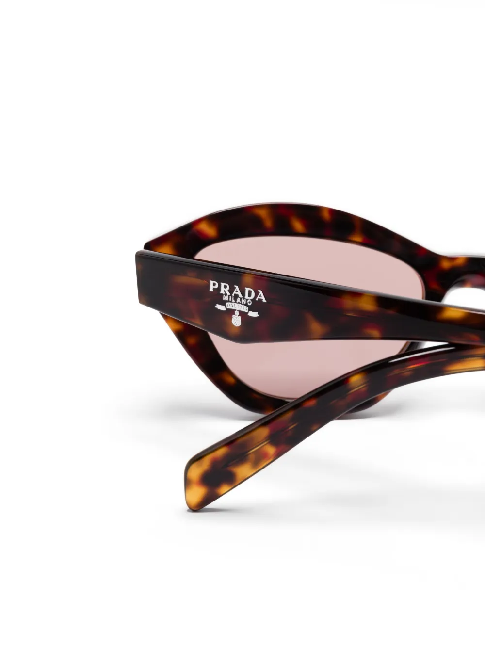 Prada Eyewear geometric-frame sunglasses Bruin