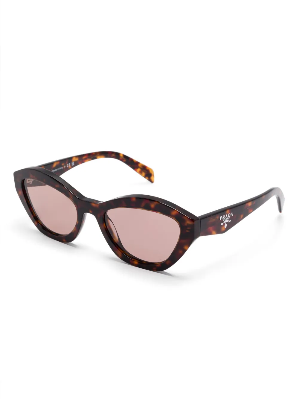 Prada Eyewear geometric-frame sunglasses Bruin