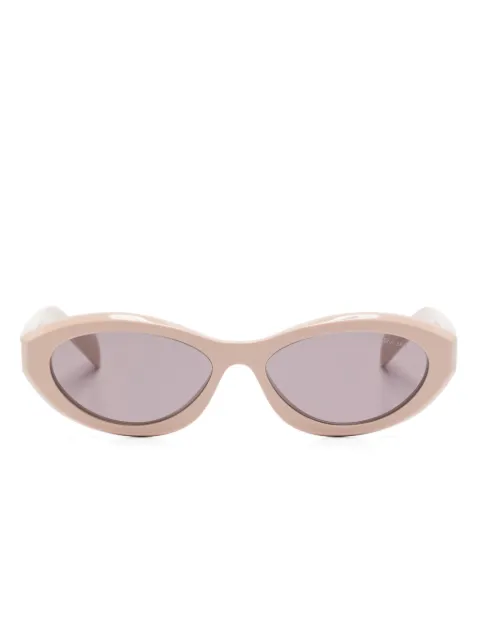 Prada Eyewear オーバルフレーム サングラス