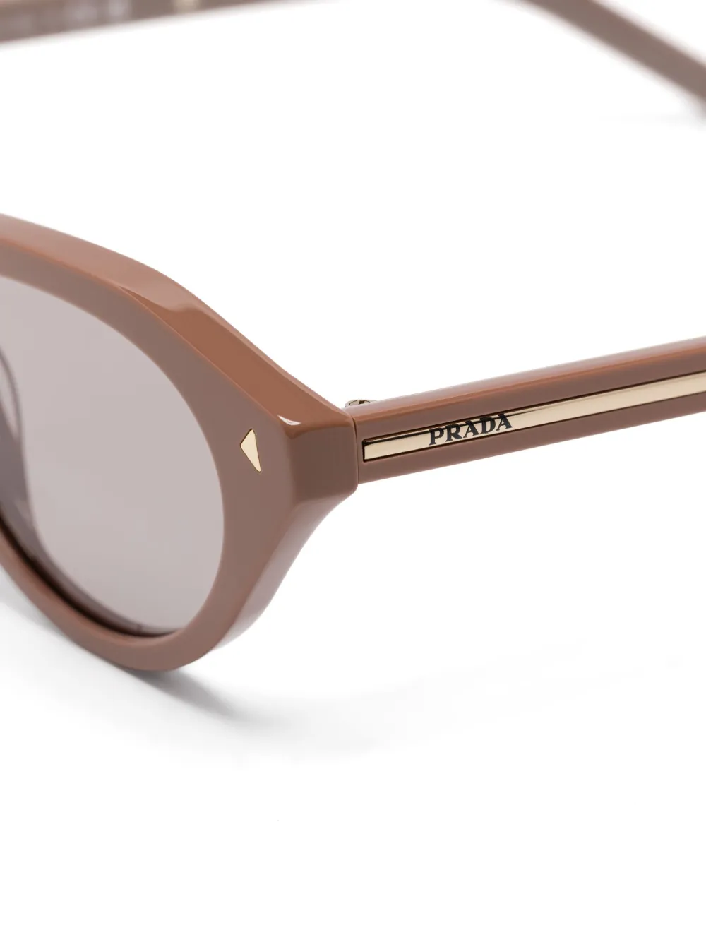 Prada Eyewear Zonnebril met cat-eye montuur 28D-02T PECAN