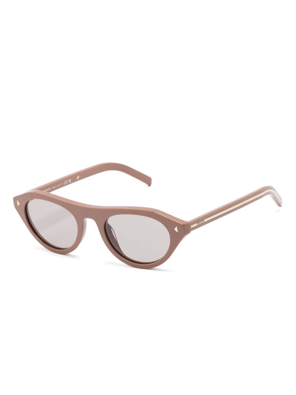 Prada Eyewear Zonnebril met cat-eye montuur 28D-02T PECAN