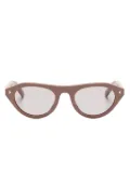 Prada Eyewear cat-eye frame sunglasses - 28D-02T PECAN