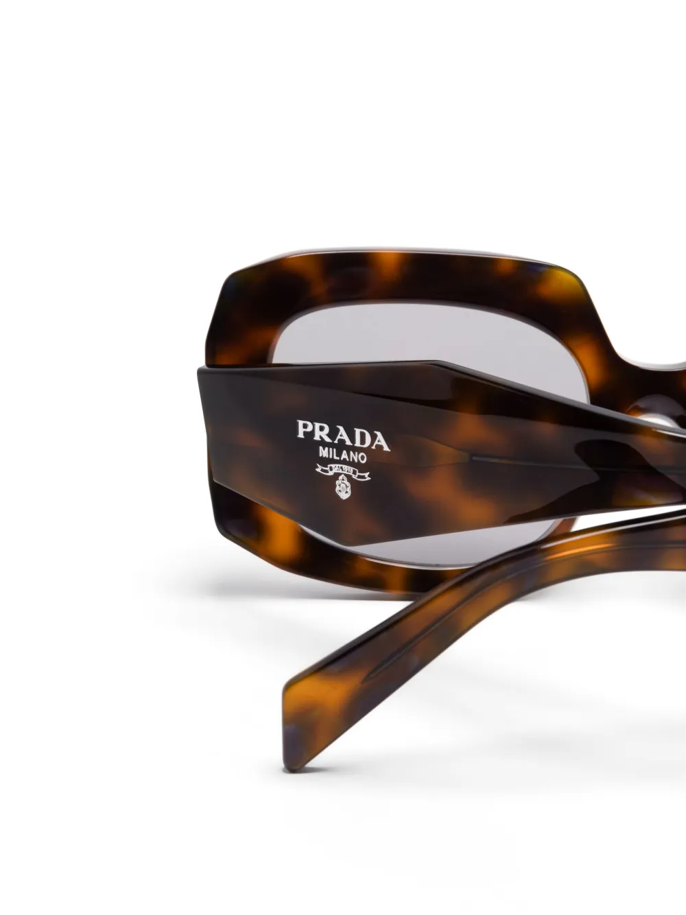 Prada Eyewear oversize-frame sunglasses Bruin