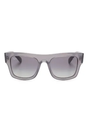 Ray-Ban Boyfriend Reverse スクエアフレーム サングラス | グレー