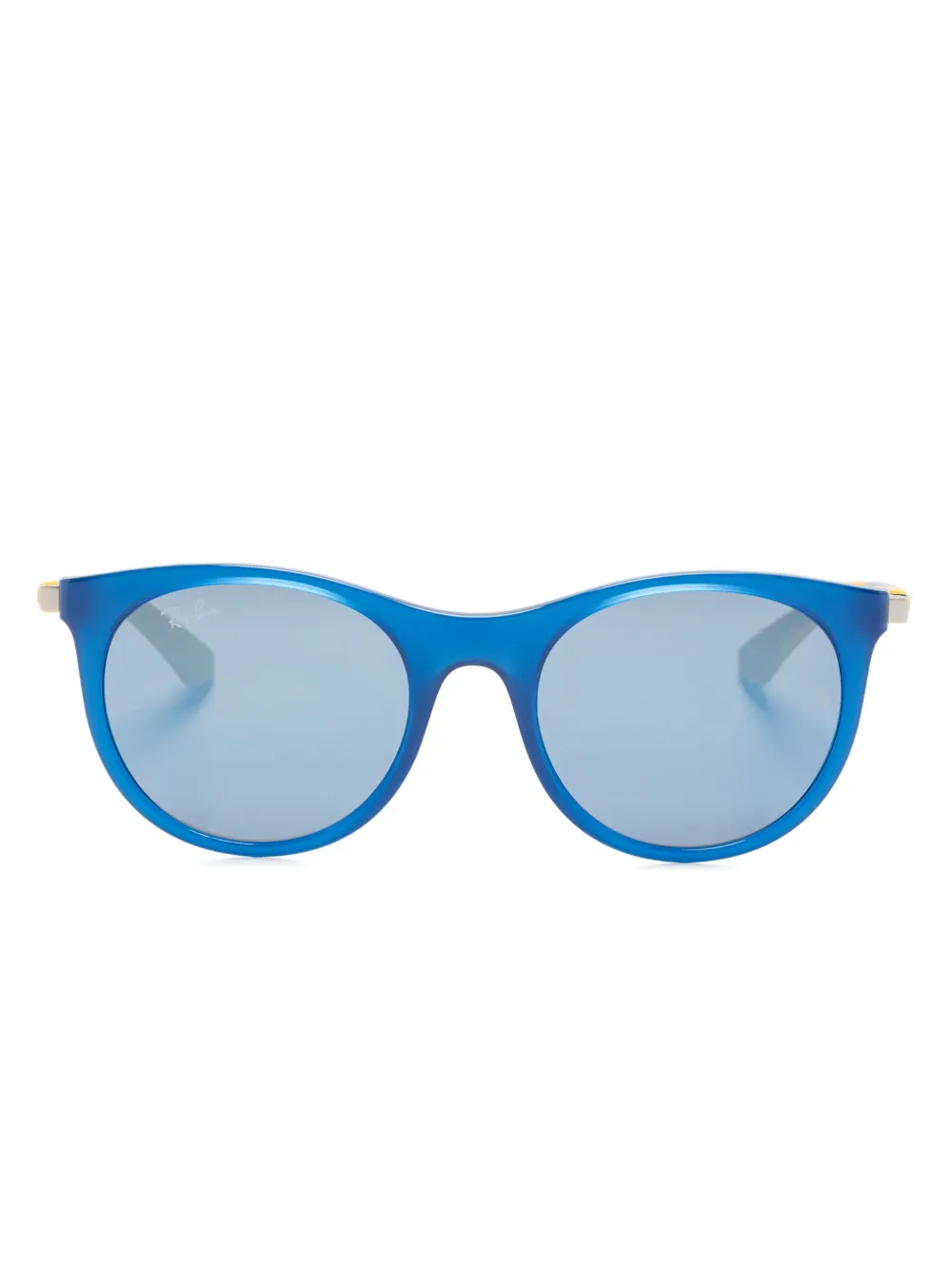 RAY-BAN JUNIOR pantos-frame sunglasses | Blue | Image 1