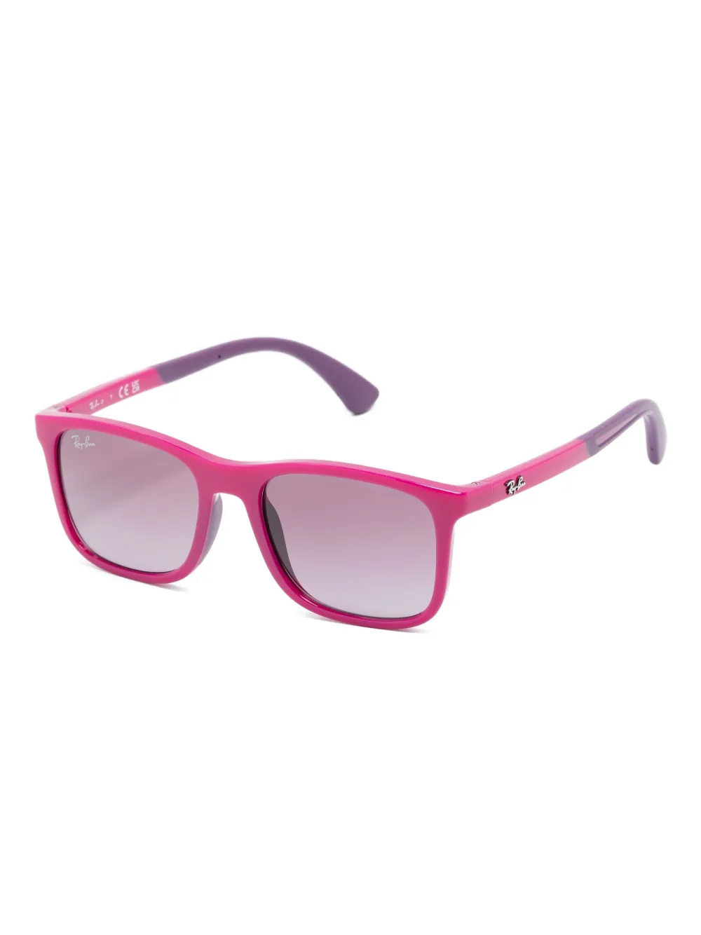 RAY-BAN JUNIOR RB9084S zonnebril met rechthoekig montuur - Roze