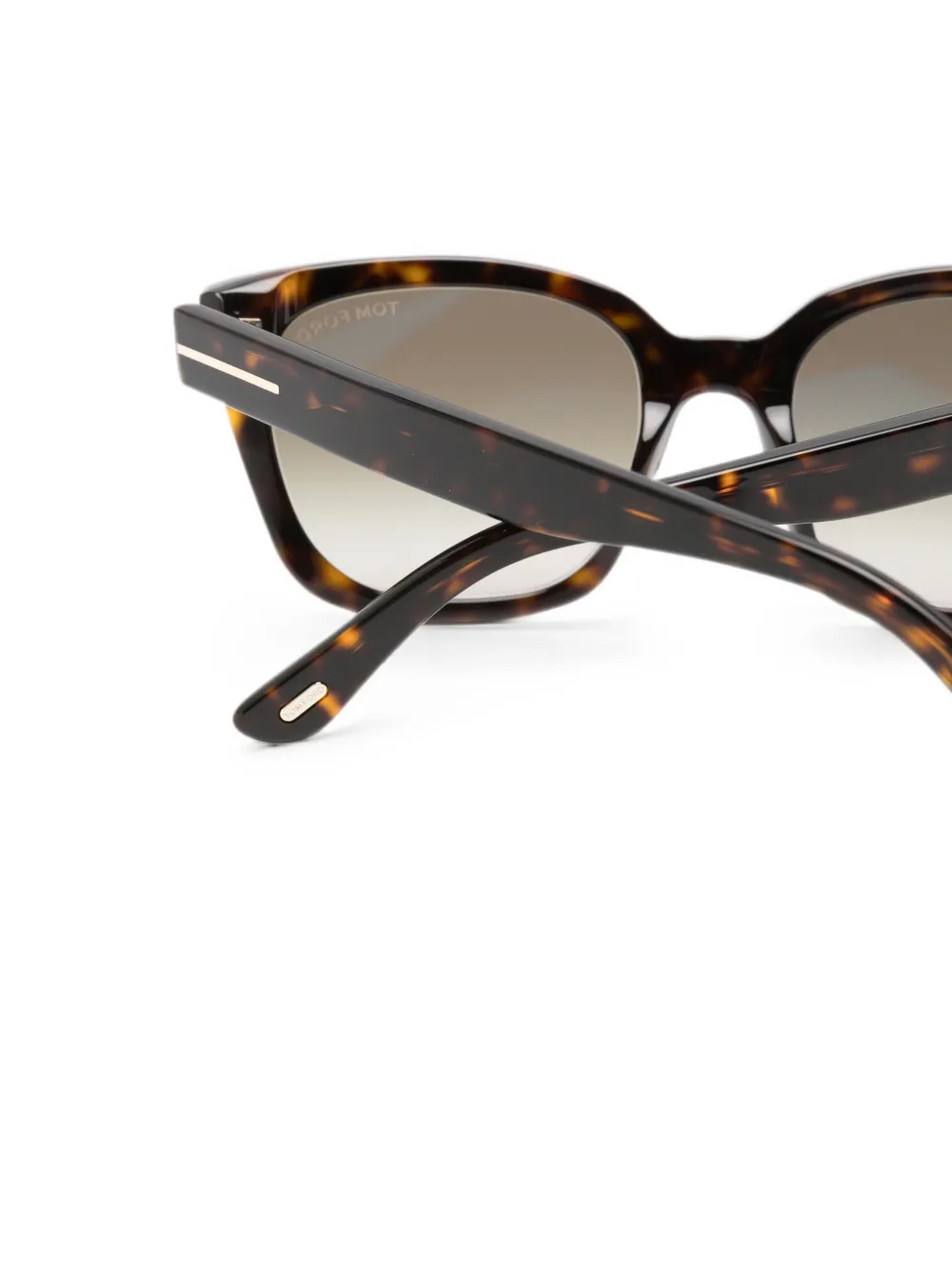 TOM FORD Eyewear Haylay zonnebril Bruin