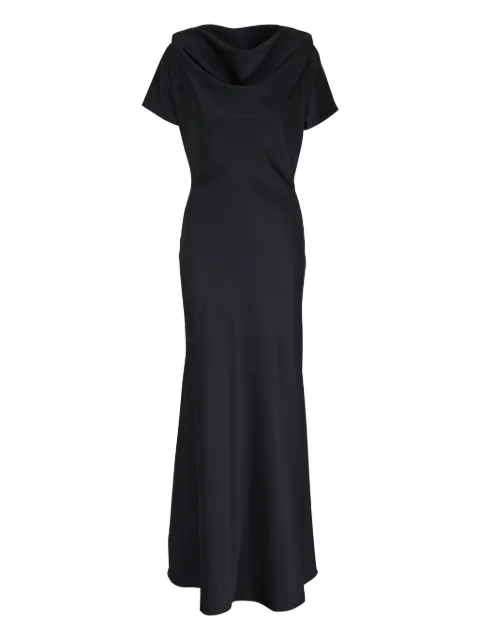 Kiton vestido largo de satén