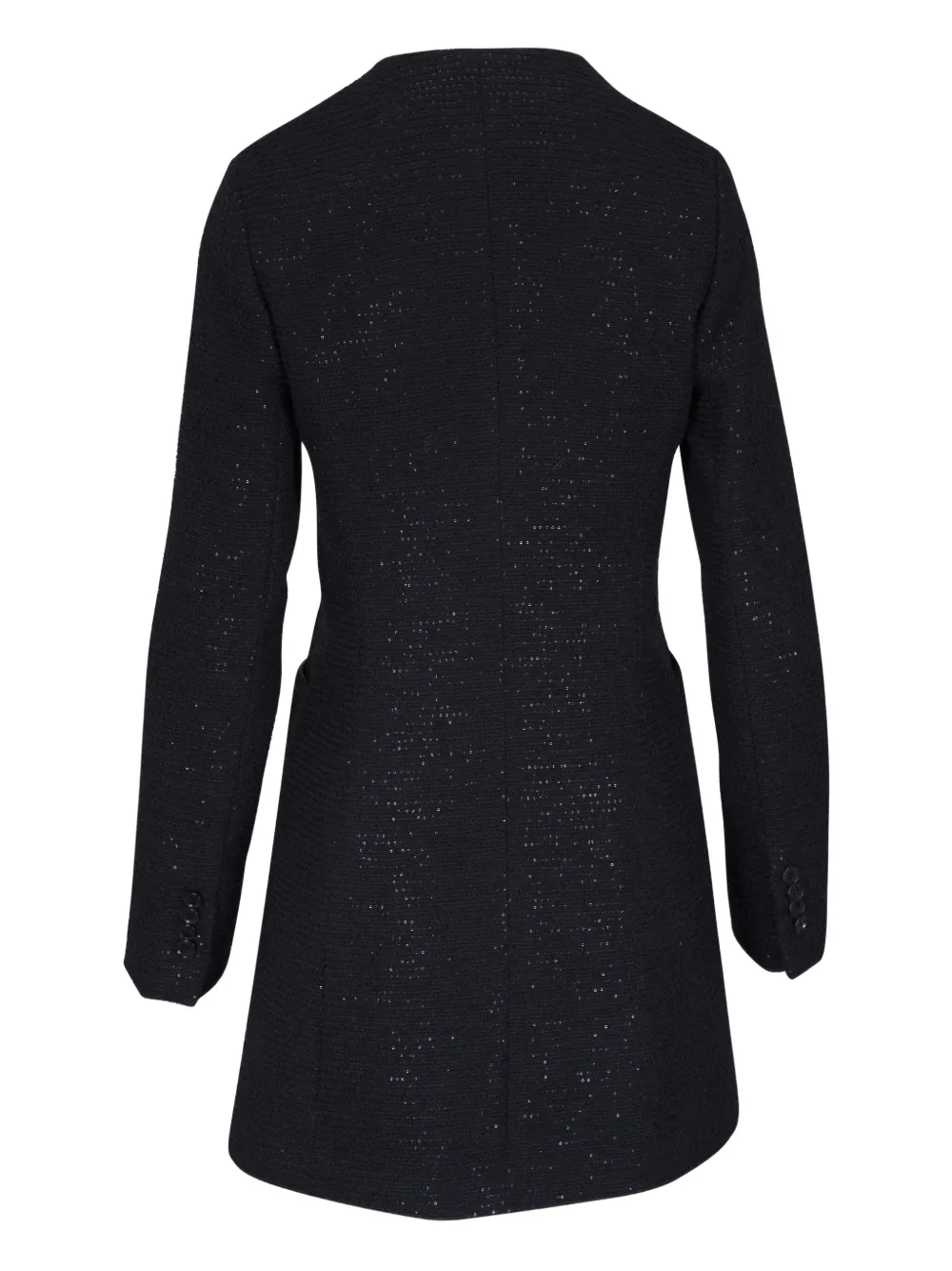 Kiton sequin-embellished coat | Single Breasted Coats | Image 2