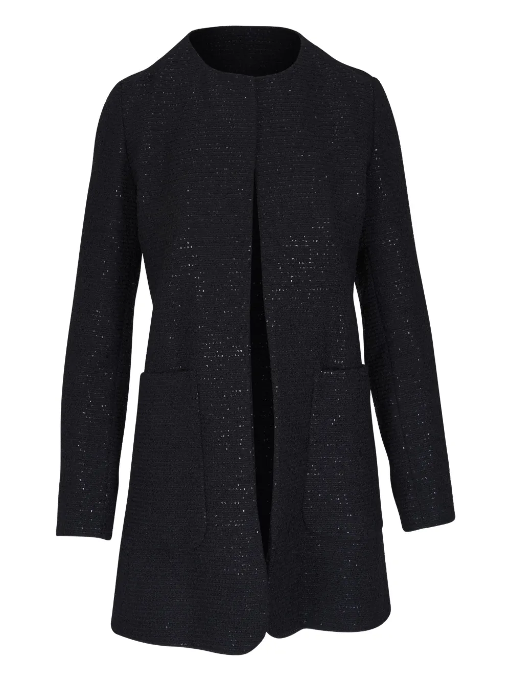 Kiton - sequin-embellished coat - women