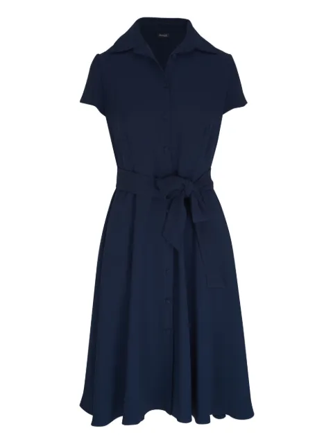 Kiton vestido midi con moño en la cintura