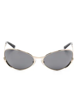 Miu Miu Eyewear リムレス サングラス | ゴールドトーン | FARFETCH JP
