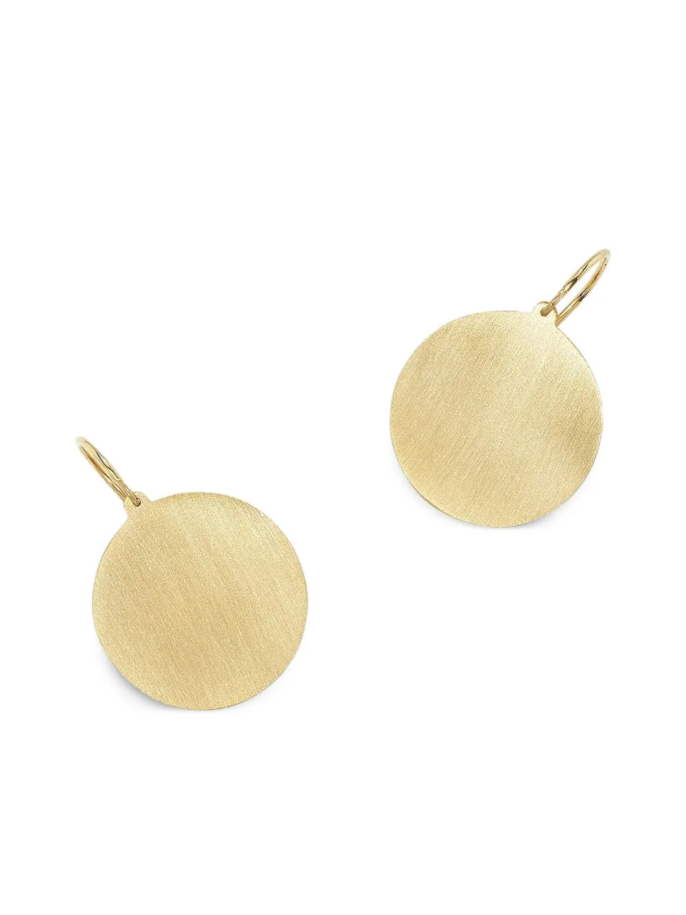 Irene Neuwirth 18kt Yellow Gold Classic Circle Earrings