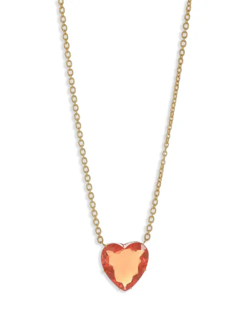 Collier One Of A Kind Love en 18ct serti d'opale - Irene Neuwirth - Modalova