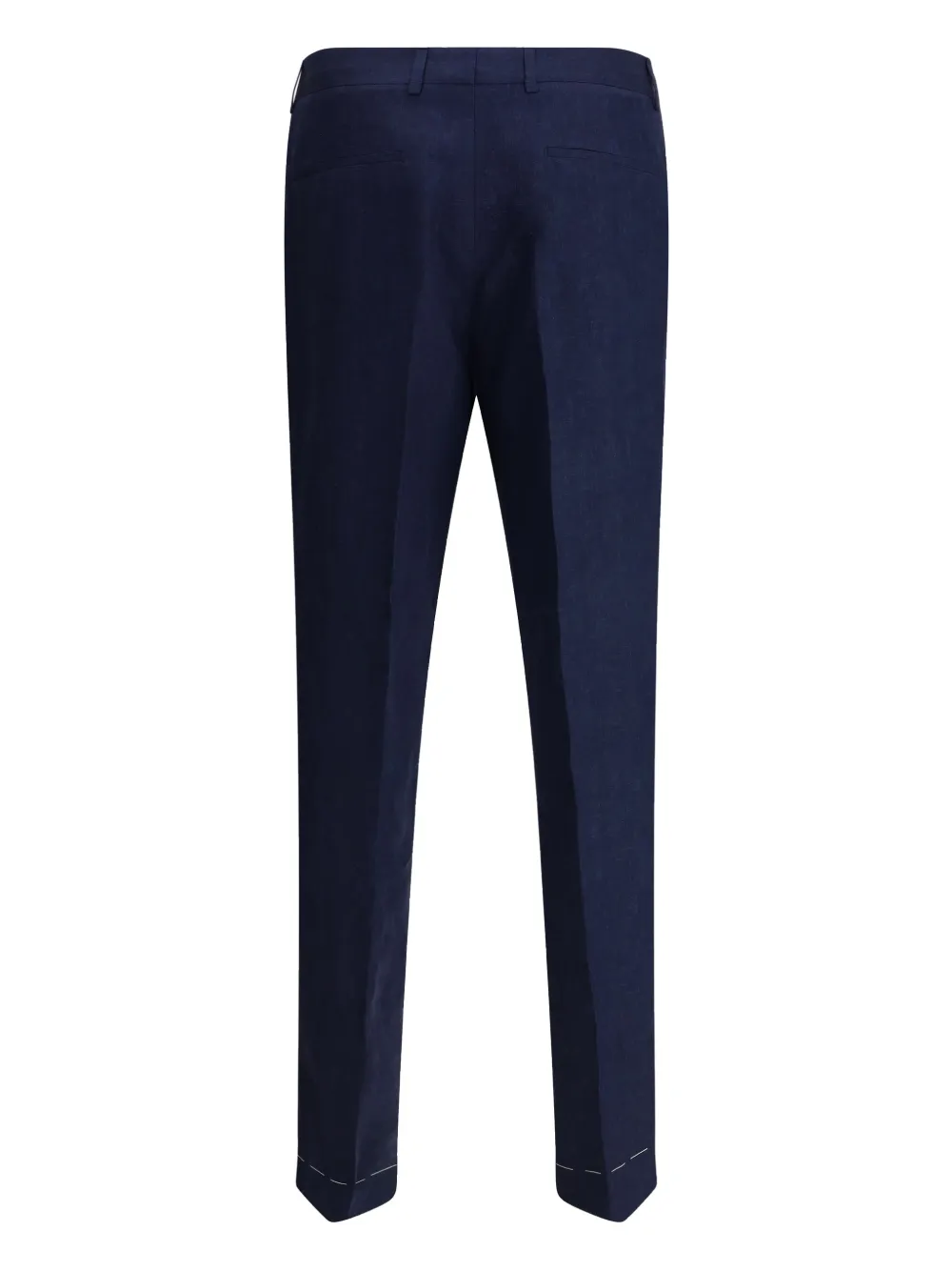 Brunello Cucinelli cotton chino trousers - Blauw