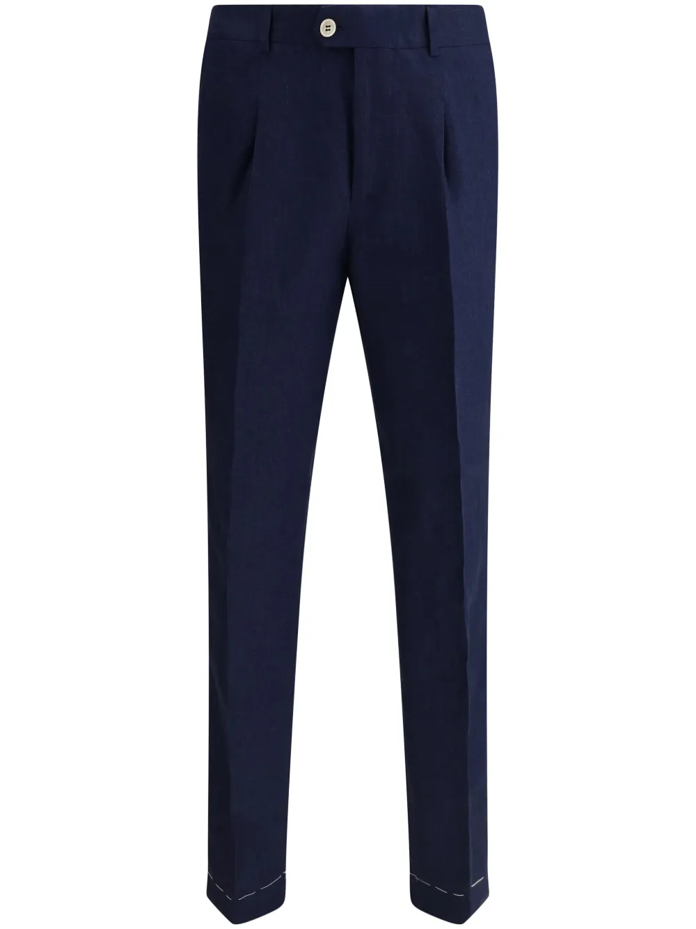 Brunello Cucinelli cotton chino trousers | Blue | Image 1