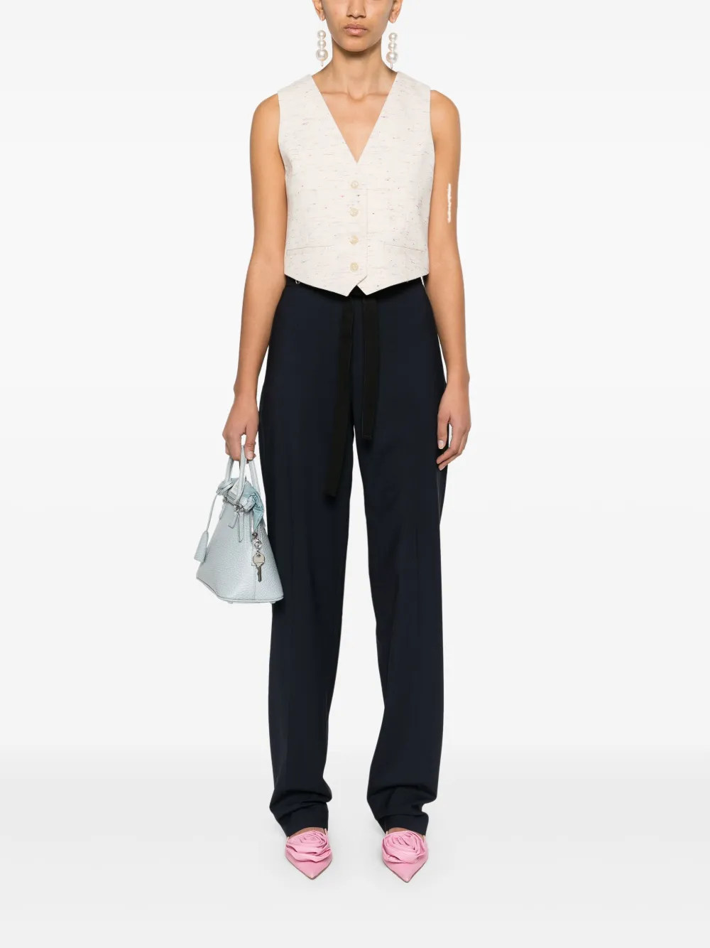 MSGM Pantalon - Blauw