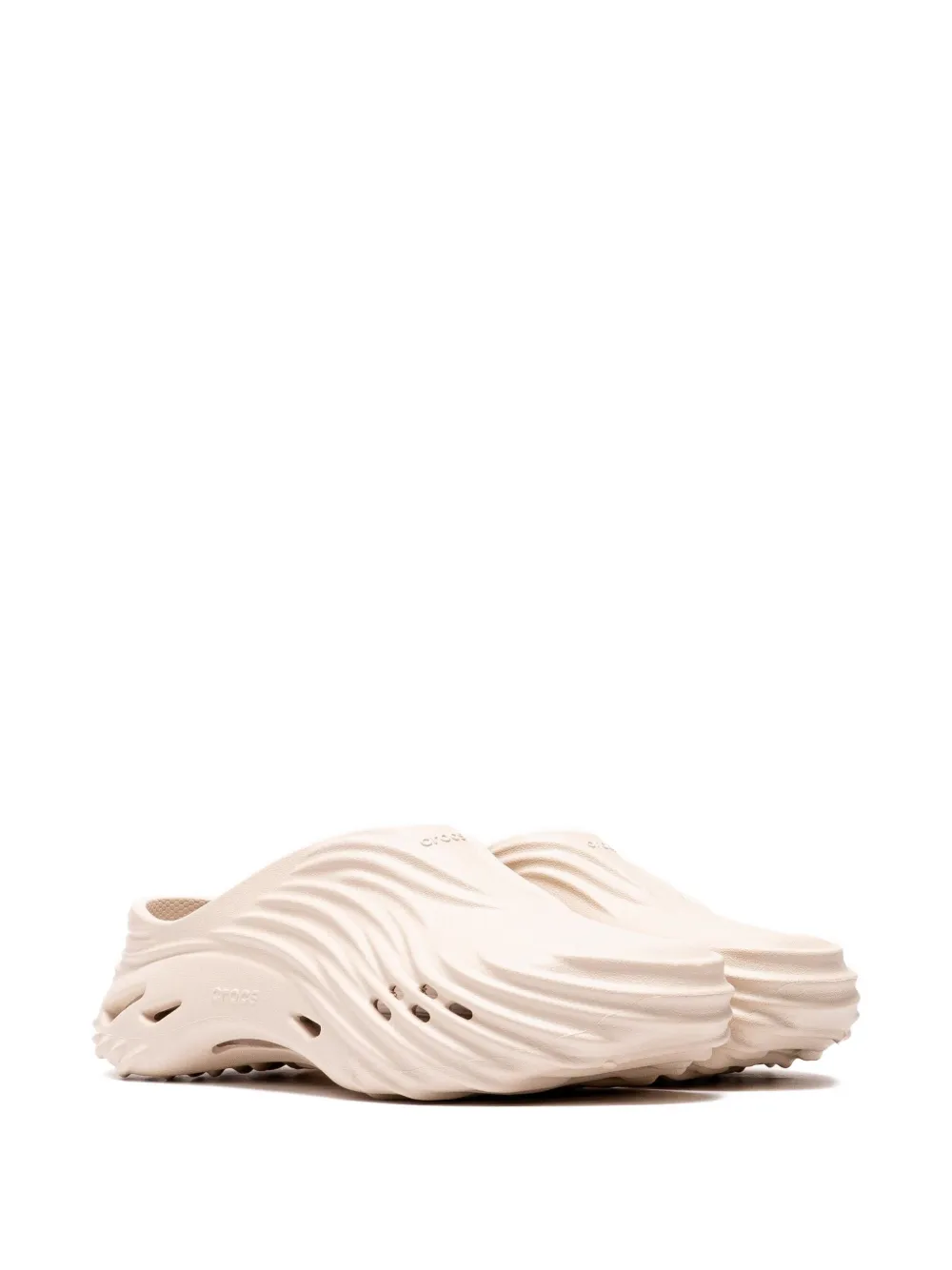 Crocs Echo Wave mules Neutrals