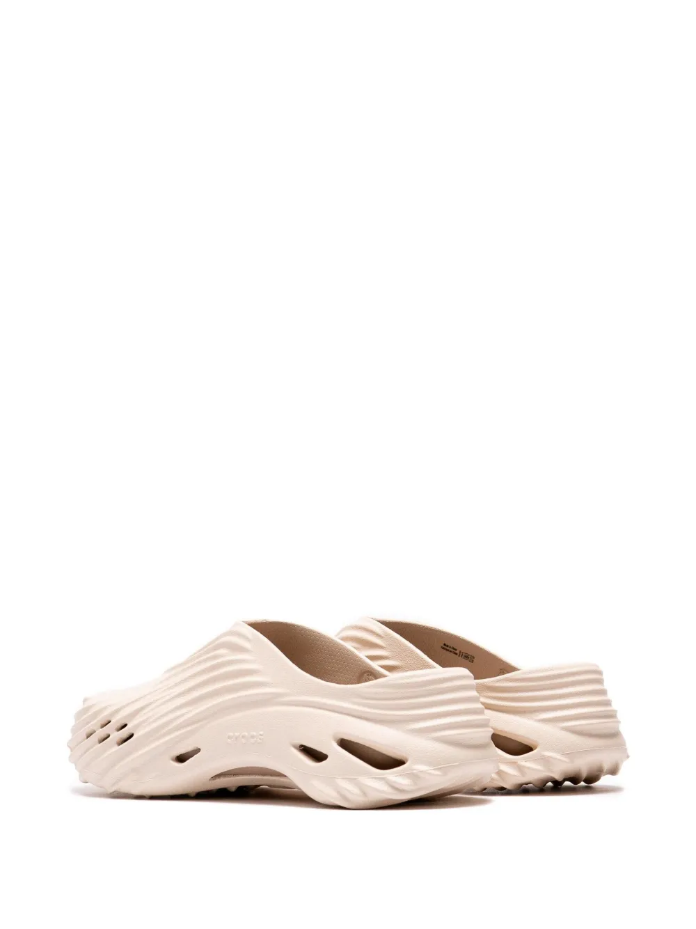 Crocs Echo Wave mules Neutrals