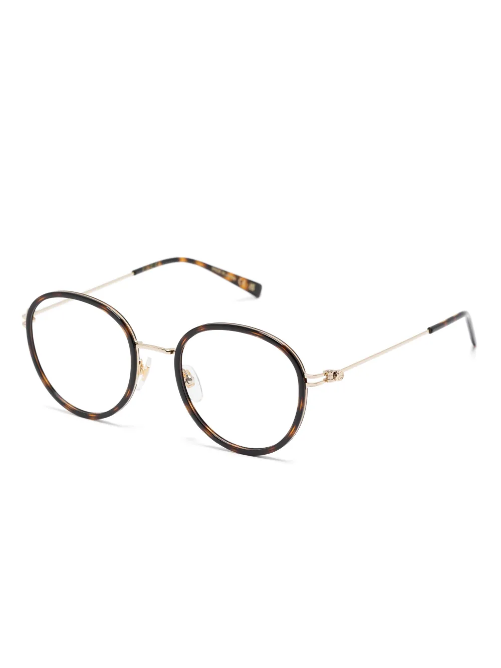 Gucci Eyewear Bril met rond montuur - Bruin