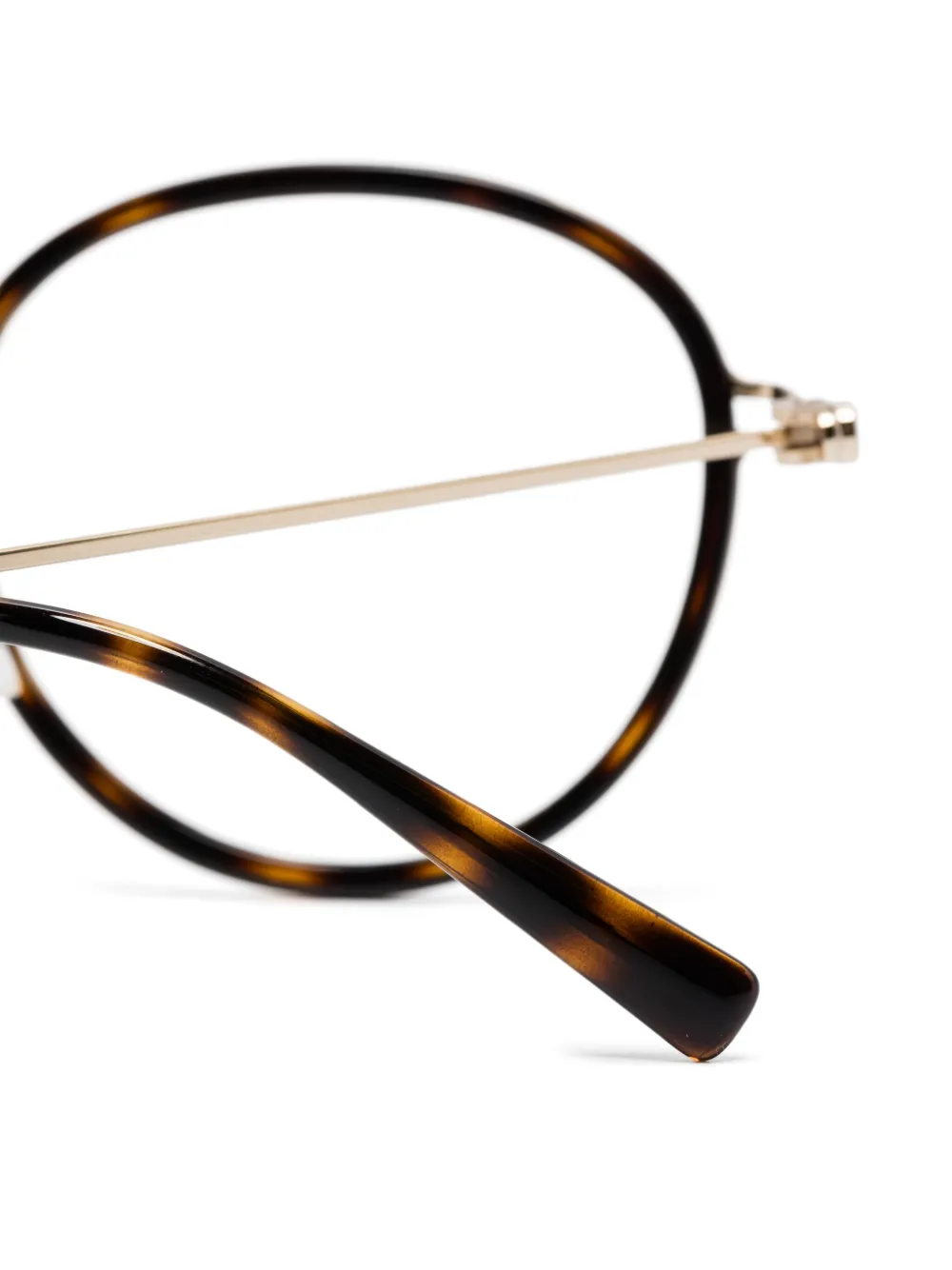 Gucci Eyewear Bril met rond montuur Bruin