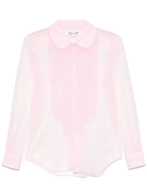 Comme Des Garçons Comme Des Garçons ruffled shirt