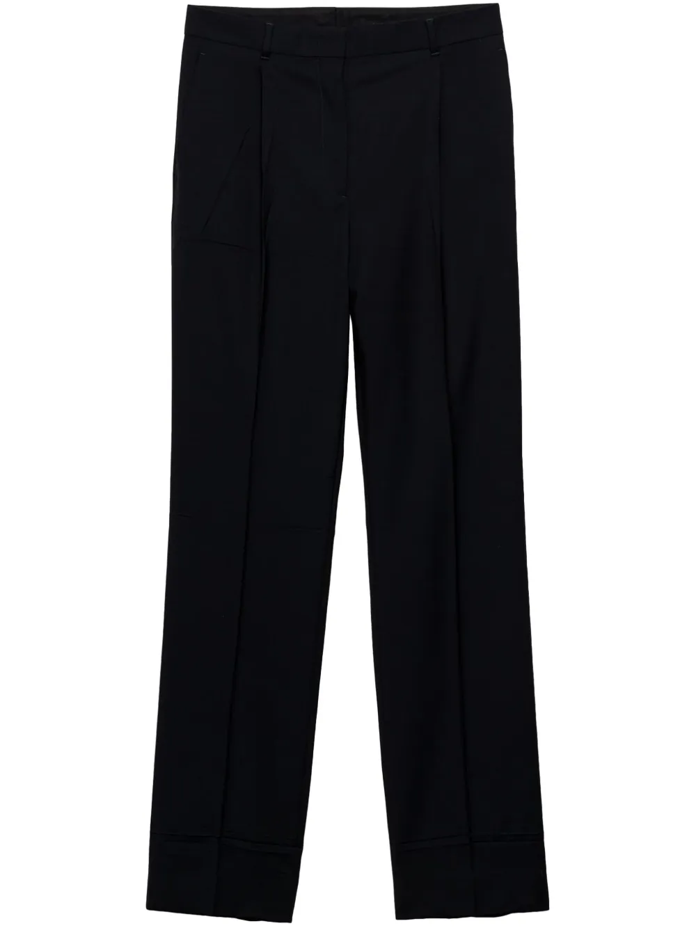 Prada Pantalon van mohairwol Blauw