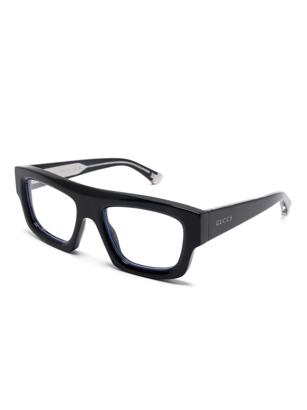 Gucci Eyewear Bril met vierkant montuur - Zwart