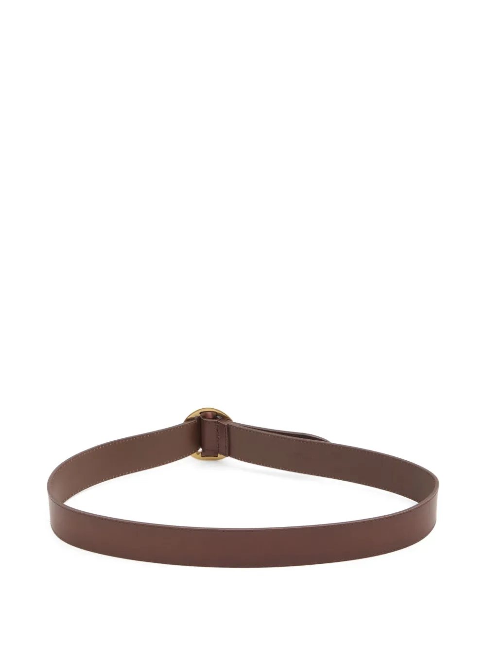 Saint Laurent Riem met ovalen gesp - Bruin